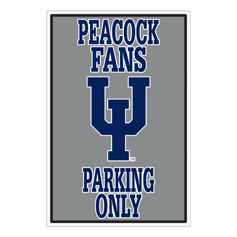 12” x 18” Peacock Parking Only Sign [SALE]