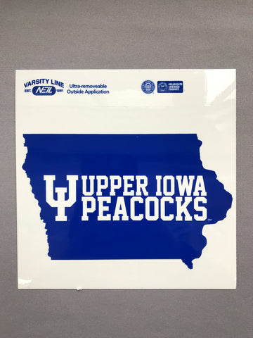 6” x 6” UIU Iowa Adhesive Sticker [SALE]