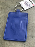 Leatherette Vertical ID Keytag (UIU Engraved)