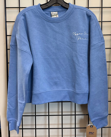MV Sport Vintage Fleece Ladies Crewneck