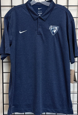 NIKE Heather Polo - Navy