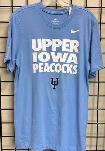 Nike Dri-FIT Cotton SS Tee - Valor Blue