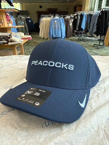 Nike Club Structured Aerobill Swooshflex Hat - Navy