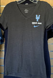 NIKE Ladies Tri-Blend V SS Tee
