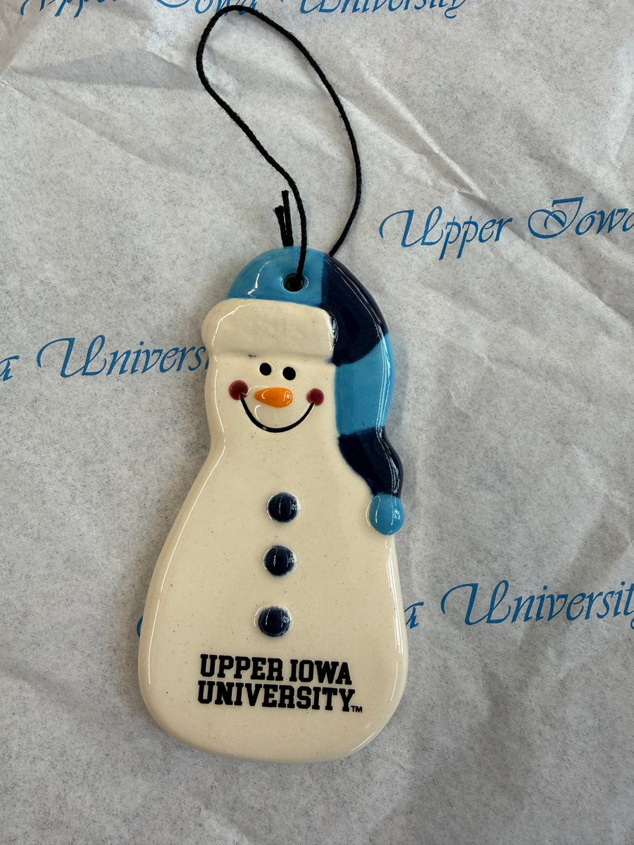 Snowman Ornament – Upper Iowa University - Campus Store