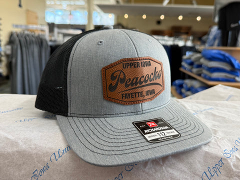 CH Richardson Trucker Hat with Leather Patch