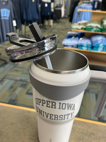40 oz. Hydrapeak Roadster Tumbler with handle – Upper Iowa University -  Campus Store