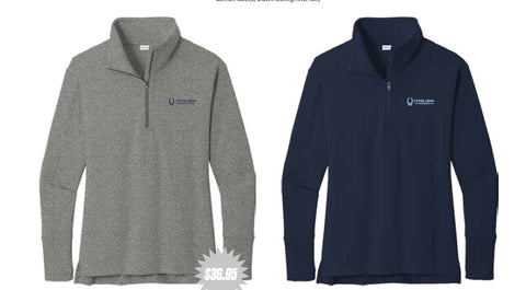 CH EMP Ladies 1/4 Zip Fleece LST561